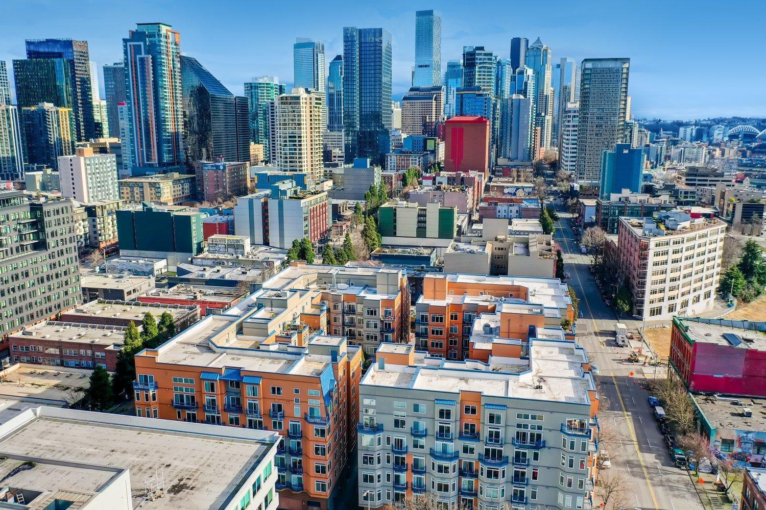 Modern Downtown Top Floor Penthouse With Bay Views Seattle Exterior foto